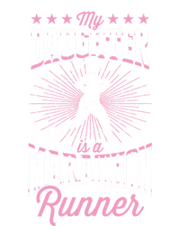 My Daughter Is A Marathon Runner Proud Mom Dad Cute Gift Short Acrylic Beanie