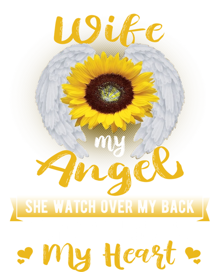 My Wife My Angel She Will Never Be Gone From My Heart Gift T-Shirt