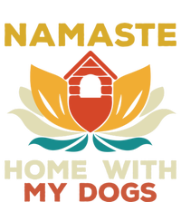 Namaste Home With My Dogs Funny Yoga Gift Tall T-Shirt