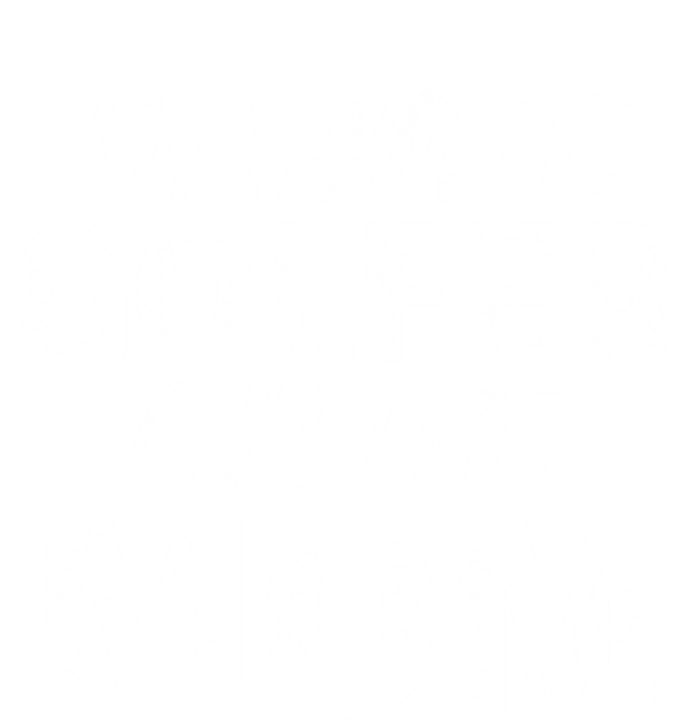 My Favorite Golfer Calls Me Mom Funny Golfing Mother Golf Gift Valucap Bio-Washed Visor