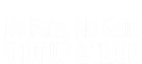 No Pain Gift No Gain Gift Shut Up And Train Gift Women's Tri-Blend 3/4-Sleeve Raglan Shirt