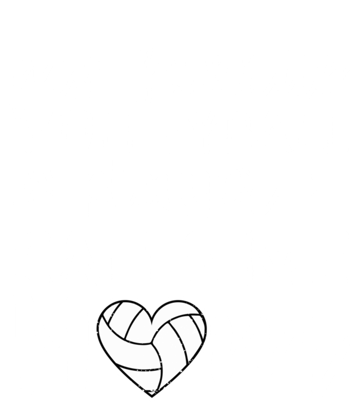 My Favorite Volleyball Player Calls Me Mom Gift V-Neck T-Shirt