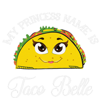 My Princess Name Is Taco Belle Funny Pun Cinco De Mayo Yupoong Adult 5-Panel Trucker Hat