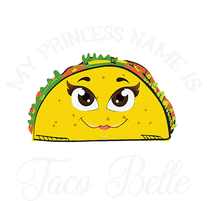 My Princess Name Is Taco Belle Funny Pun Cinco De Mayo Yupoong Adult 5-Panel Trucker Hat