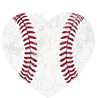 Baseball Heart Cute Mom Softball Gift mother's dsy Softstyle Adult Sport Polo