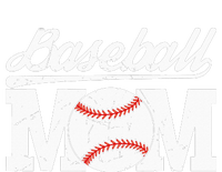 Baseball Mom Messy Bun Proud Mama Baseball T-Shirt