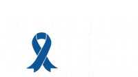 My Brother Is A Warrior Blue Ribbon Colon Cancer Awareness Gift T-Shirt