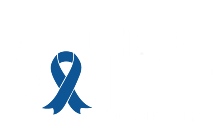 My Brother Is A Warrior Blue Ribbon Colon Cancer Awareness Gift T-Shirt