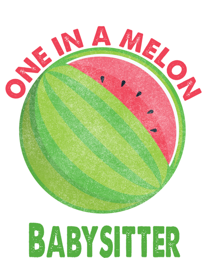 One In A Melon Sitter Watermelon Retiret Cute Gift Ladies Long Sleeve Shirt