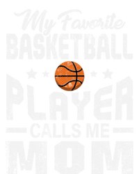 My Favorite Basketball Player Calls Me Mom Cool Gift Softstyle Adult Sport Polo