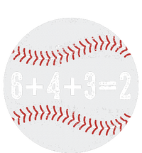 Funny 6+4+3=2 Double Play Baseball Gift Pajama Set