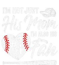 I'm Not Just His Mom I'm His Number One Fan Baseball Cute T-Shirt