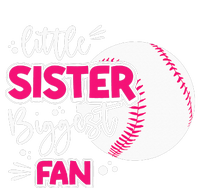 Little Sister Biggest Fan Baseball Season Tote Bag