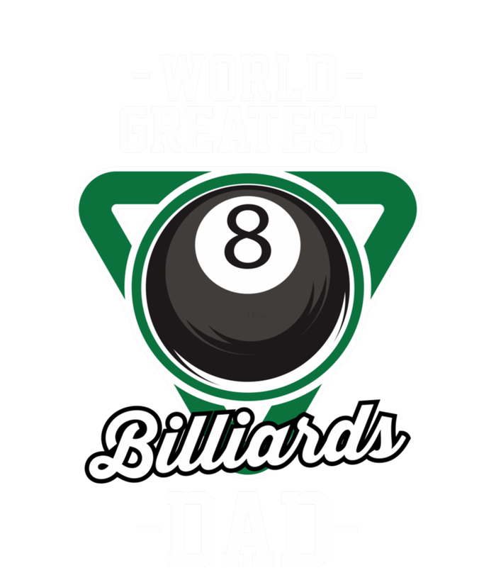 Father's Day World Greates Billiards Dad Gift For Dad Ladies Long Sleeve Shirt