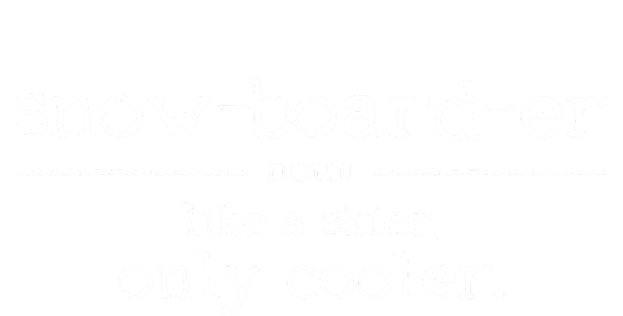 Snowboarder Definition Funny Snowboarding Snowboard Gift Platinum Collection Golf Towel