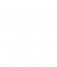 My Favorite Swimmer Calls Me Mom Gift Vintage Swim Pool Cool Gift Women's T-Shirt