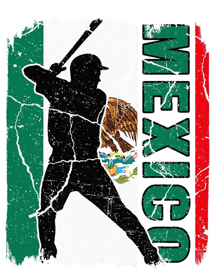 Mexican Baseball Player Mexico Flag Baseball Fans Striped Beanie with Solid Band