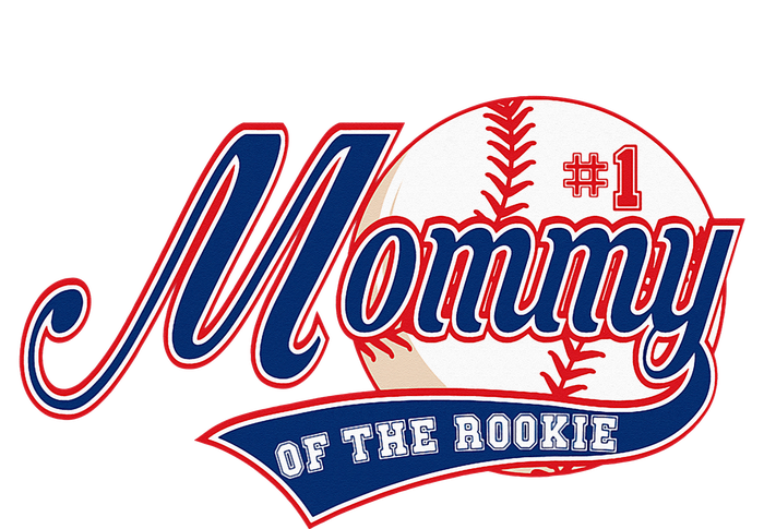 Mommy of Rookie 1st Birthday Baseball Theme Matching Party T-Shirt