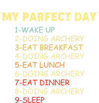 My Perfect Day Start With Archery Funny Gift For Archer Gift Tank Top