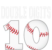 Ten Birthday Double Digits 10th Birthday Baseball Softstyle Adult Sport Polo