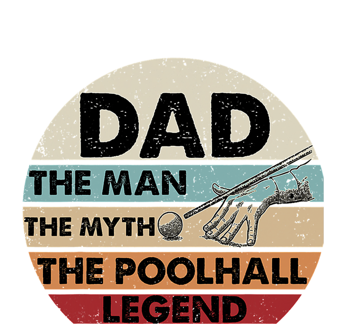 Father's Day Retro Billiard Player Dad, Billiards Pool Gift For Dad Yupoong Adult 5-Panel Trucker Hat