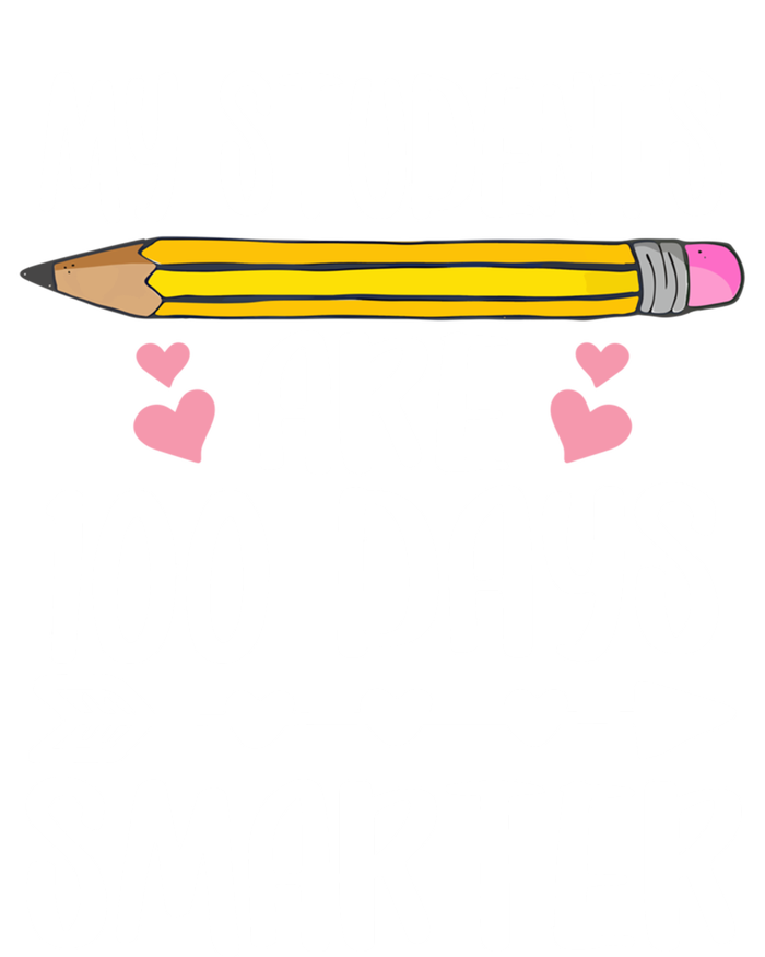 My Students Are 100 Days Smarter Teacher Cute Gift Toddler T-Shirt