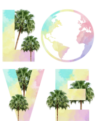 Save Love World Palm Trees Plant Day Tee Save The Plants Cute Gift T-Shirt