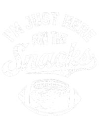 I'm Just Here For The Snacks Funny Fantasy Football League Womens CVC Long Sleeve Shirt