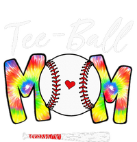 Teeball Mom Tie Dye Funny Ball Mom Mother's Day T-Shirt