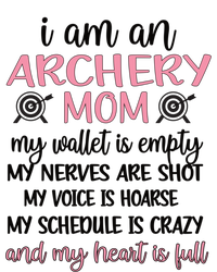 My Heart Is Full Archery Mom Of An Archer Mama Gift Sweatshirt