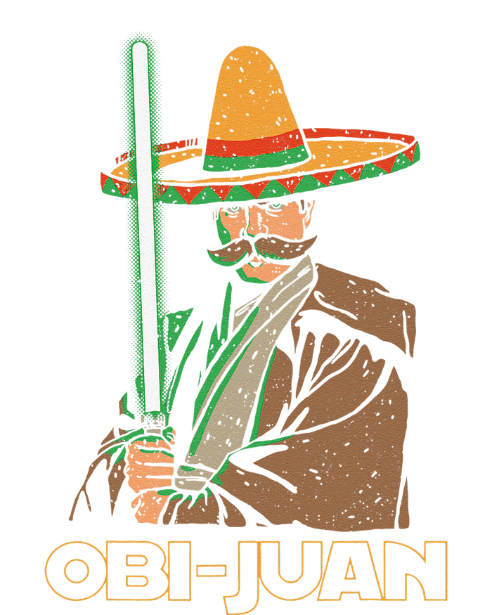 Obi Juan Funny Cinco De Mayo Mexican Movie Nerd Lover T-Shirt