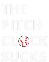 The Pitch Clock Sucks Pitching Shot Clock Baseball Pitcher Hoodie