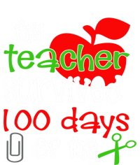 My Teacher Survived 100 Days Of Me Gift Tank Top