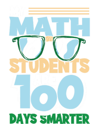 My Math Students Are 100 Days Smarter 100th Day Of School Gift Valucap Bio-Washed Visor