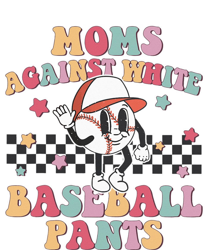 White Baseball Pants Funny Baseball Mama Baseball Mom Women's Pullover Hoodie