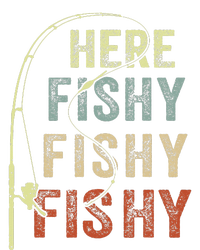 Fishing Here Fishy Bass Fish Funny Tall Hoodie