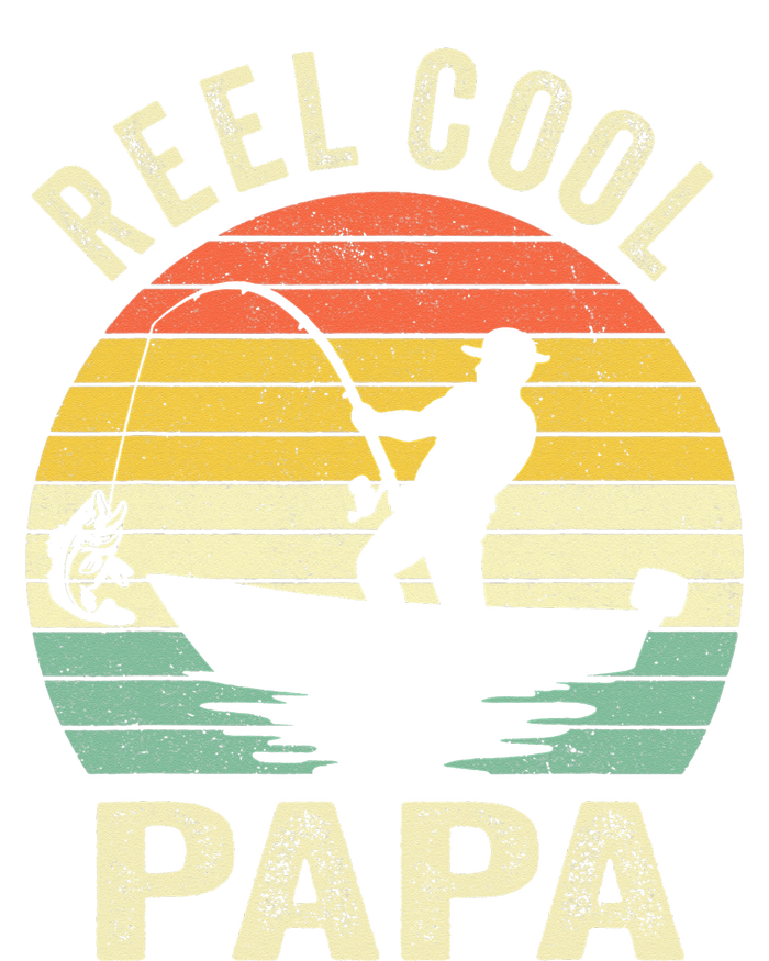 Reel Cool Papa Fishing Dad Gifts Father's Day Fisherman Fish Women's Racerback Tank