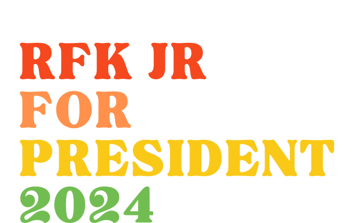 RFK Robert F Kennedy Jr For President 2024 Ladies PosiCharge Competitor Racerback Tank