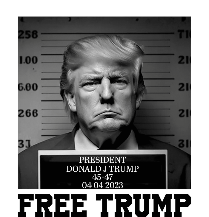 Free Donald Trump Mug Shot T-Shirt