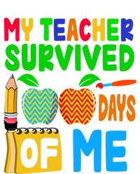 My Teacher Survived 100 Days Of Me Gift Teachers Students Gift T-Shirt