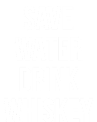 Save Water Whiskey Lover Great Gift V-Neck T-Shirt