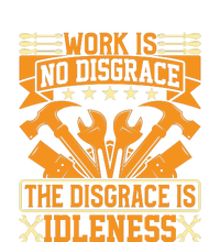 Work Is No Disgrace Is Idleness Labor Day Gift Mesh Reversible Basketball Jersey Tank