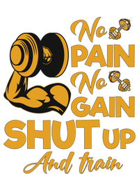 No Pain No Gain Shut Up And Train Motivation Gift Cool Gift Kids Sweatshirt