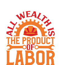 All Wealth Is The Product Of Labor Day Gift Poster