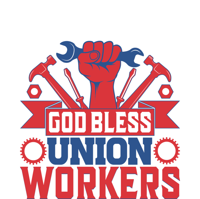 God Bless Union Wokers Labor Day Gift Snapback Five-Panel Rope Hat