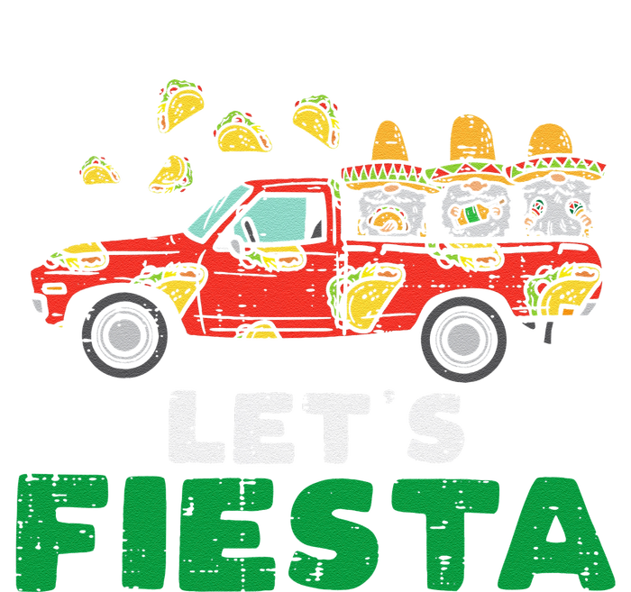 Three Mexican Gnomes On Taco Truck Lets Fiesta Cinco De Mayo T-Shirt