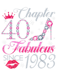 Chapter 40 Fabulous Since 1983 40Th Birthday Gift For Wo USA-Made Doggie Bandana