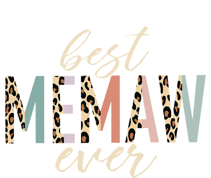 Best Memaw Ever Gifts Leopard Print Mothers Day Sustainable Beanie