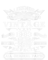 40th Birthday Gift For Legends Born 1983 40 Yrs Old Vintage Women’s Perfect Tri Rocker Tank