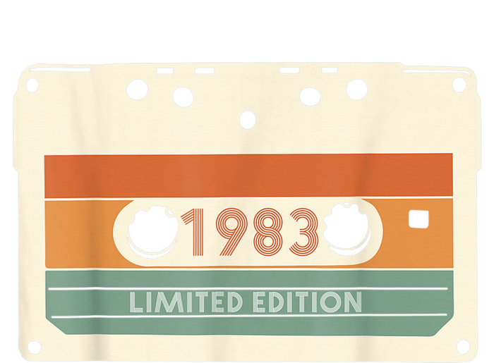 40th Birthday Design – 1983 Cassette Womens CVC Long Sleeve Shirt